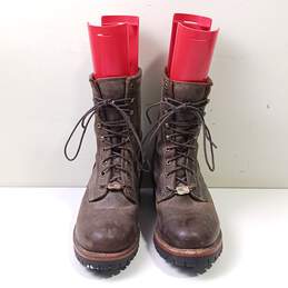Original Chippewa USA Leather 10.5 Boots