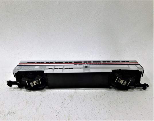 MTH O Gauge 30-6500 Amtrak Superliner 4 Car Passenger Train Set Coaches & Lounge image number 4