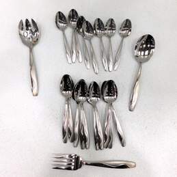 Wallace 18/10 Stainless Flatware W/ Serving Utensils alternative image