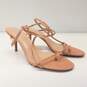 Raye Leather Strappy Sandal Peach 9 image number 4