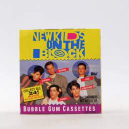 VTG 1990 Topps New Kids On The Black Bubble Gum Candy Cassettes SEALED In Open Box