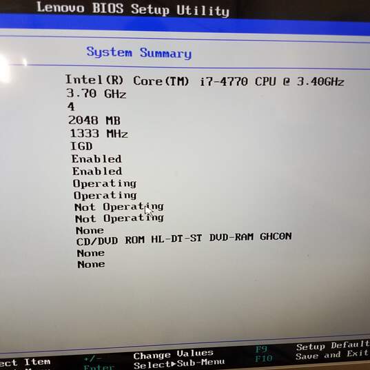 Lenovo ThinkCentre M93P Intel Core i7@3.4GHz Memory 2GB Desktop Computer image number 4