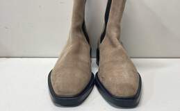 Aeyde Boots Natural Simone 40 Suede Chelsea Boots Shoes Size 39 alternative image