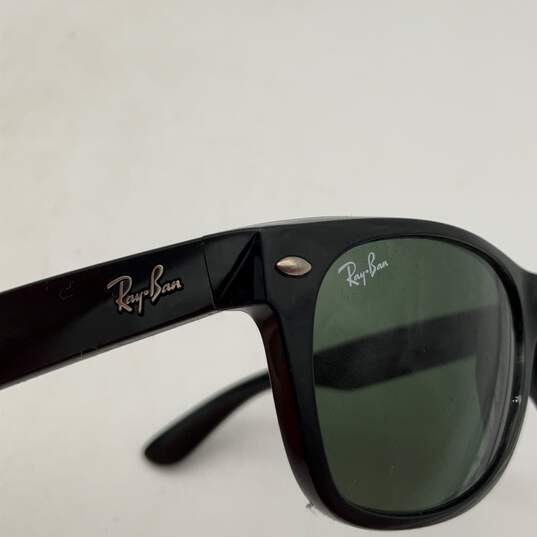 Ray Ban Mens Black Full-Rim UV Protection Wayfarer Sunglasses W/ Case image number 5