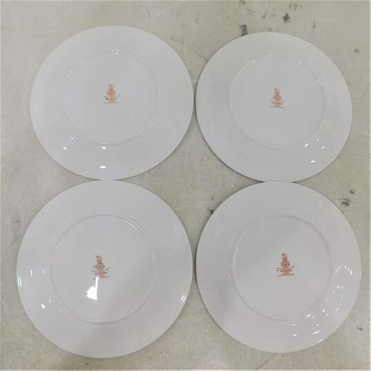Set of 4 Vintage Royal Doulton Sarabande Lunch Plates image number 2