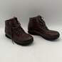 L.L. Bean Mens Brown Leather Lace Up Round Toe Ankle Hiking Boots Size 11 image number 2