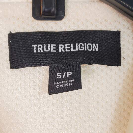 True Religion Mens Ivory Jacket Sz S image number 2