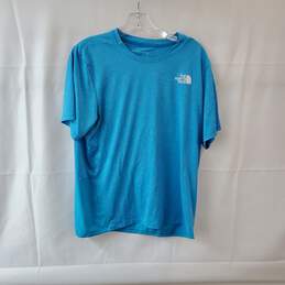 Blue Activewear Short Sleeve Shirt Size Medium
