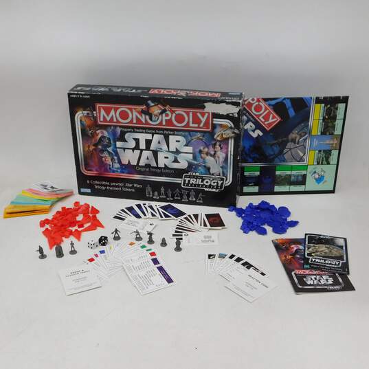 2004 Star Wars Monopoly Original Trilogy Edition image number 1