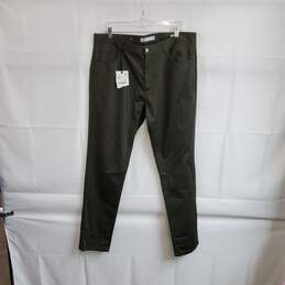 Zara Olive Green Skinny Fit Pant MN Size 46 NWT