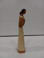 Tall Woman w/ Necklace Pottery Sculpture Figure image number 4