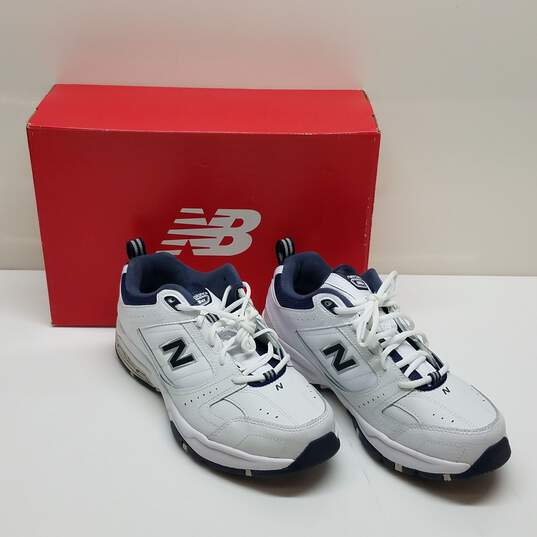 New Balance 68v2w White Training Shoes Men's Size 9/4E image number 1