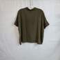 Lily Silk Olive Green Mulberry Silk Blouse WM Size XL NWT image number 1