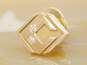 10K Yellow Gold 0.04CTTW Diamond Service Pin 3.4g image number 1