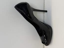 Christian  Dior Black Patent Leather Peep Toe Platform Pumps Size 36.5 Size 5.5 (AUTHENTICATED) alternative image