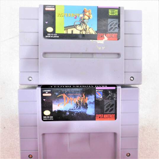 Nintendo SNES / 4 games image number 3