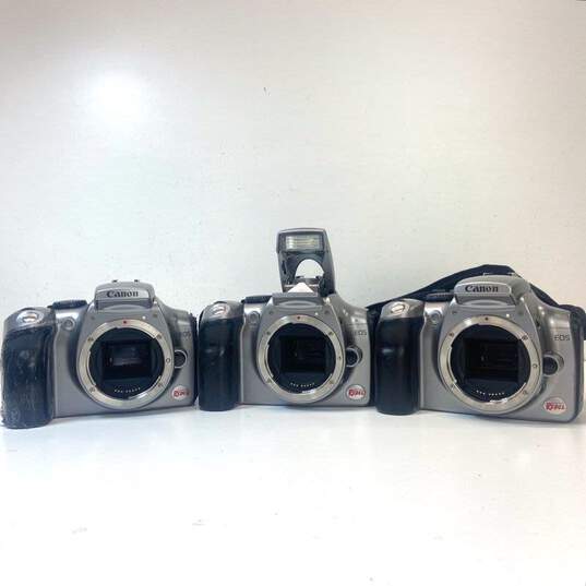 Canon EOS Digital Rebel 6.1MP DSLR Camera Bodies Lot of 3 image number 1