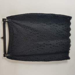 Diane Von Furstenberg Women Black Skirt Size 0