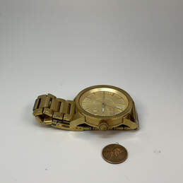 Designer Diesel DZ-1466 Gold-Tone Stainless Steel Round Analog Wristwatch alternative image