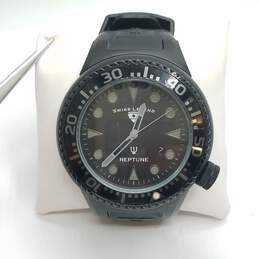 Swiss Legend Neptune 47mm WR 10ATM Quartz Stainless Steel Watch