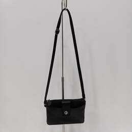 Giani Bernini Black Mini Accordion Crossbody Bag