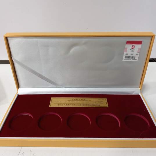 Beijing 2008 Olympic Games Fuwa Mascots Gold-Plated Commemorative Medallion Set image number 4