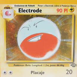 Pokemon TCG Electrode Holofoil Rare Vintage Jungle Card 2/64 alternative image