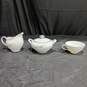 Vintage Towne Sone Wheat Leaf China Tea Cup Set with Creamer & Sugar Bowl image number 3