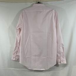 Men's Pink Calvin Klein Slim Fit Dress Shirt, Sz. 15.5-32/33 alternative image