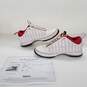 AUNTHENTICATED COA Nike Jordan 23 Low White Varsity Red Men's Sneakers Size 10.5-323405-161 image number 1