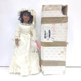 Florence Maranuk Porcelain Wedding Bride Doll in Box