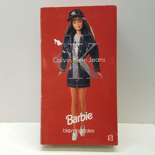 Buy the Calvin Klein CK Jeans Barbie Bloomingdales 1996 | GoodwillFinds