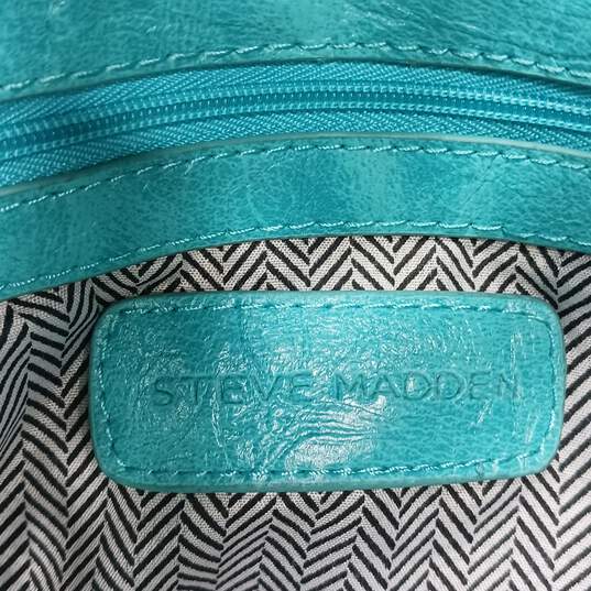 Women's Steve Madden Aquamarine Leather Purse image number 5