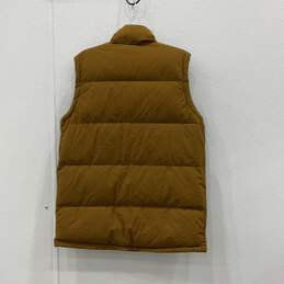 NWT Eddie Bauer Mens Olive Green Sleeveless Zip Up Puffer Vest Size Medium alternative image