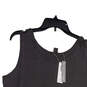 NWT Womens Gray Round Neck Sleeveless Pullover Tank Top Size 3 image number 3