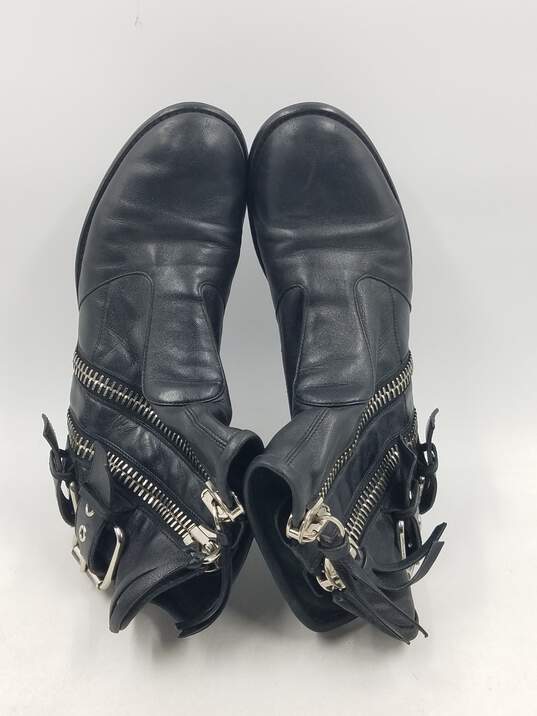 Giuseppe Zanotti Black Zip Ankle Boots W 6.5 image number 6
