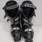 Womens Black Buckle Hook and Loop Round Toe Mid Calf Ski Boots Size 9 image number 1