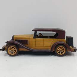 Vintage Wooden Brown Replica of a 1932 Ford Model B alternative image