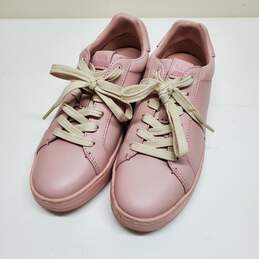 COACH Lowline Luxe Low Top Leather Sneaker Pink Aurora Women's Size 6.5 B alternative image