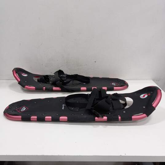 InStep Optima 10x32 Pink Aluminum Framed Snowshoes IOB image number 5