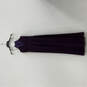 NWT Womens Purple Bridesmaids Sleeveless Back Zip Long Maxi Dress Size 10 image number 2