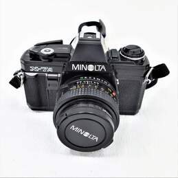 Minolta X-7A SLR 35mm Film Camera With Lens & Case alternative image