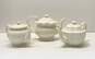I. Godinger & Co. Tea Pots Lot of 3 Ceramic Ivory White Hot Beverage Tableware image number 8