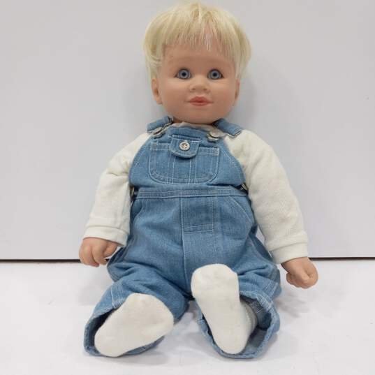 My Twinn Peui Dyer Poseable Baby Doll Blonde Hair/Blue Eyes image number 1