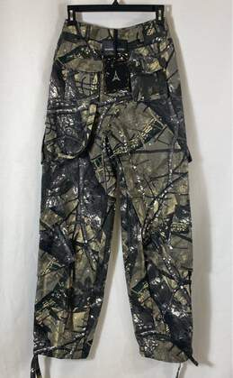 NWT Manière De Voir Womens Multicolor Camouflage Cargo Pockets Ankle Jeans Sz 4 alternative image