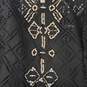 Nanette Lepore Black Beaded Accent Sz 6 NWT image number 7