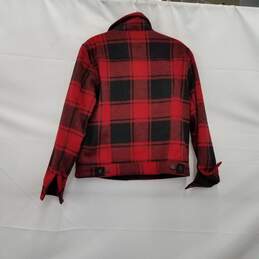 Levi's Fleece Plaid Jacket Size Small alternative image