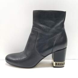 Karl Lagerfeld Paris Leather Boots Black 6