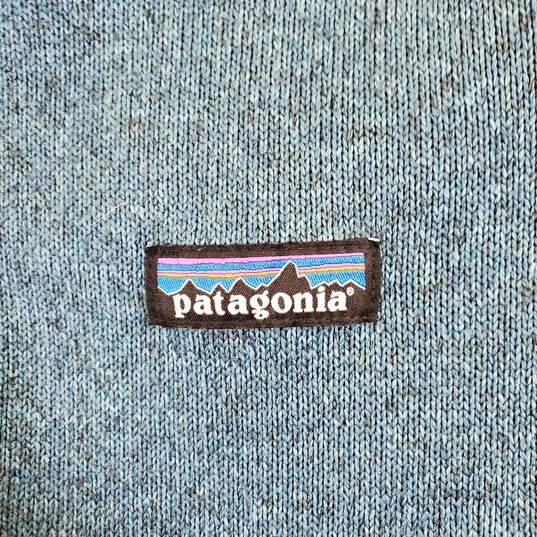 Patagonia Women Blue 1/4 Zip Sweater S image number 6