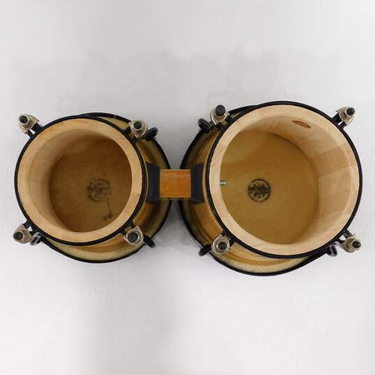 Gon Bops Brand Fiesta Series Wooden Mechanically-Tuned Bongo Drums image number 4